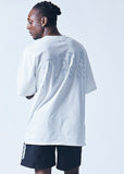 STIGMA(スティグマ)  STIGMA x ELLESSE LOGO OVERSIZED T-SHIRTS WHITE