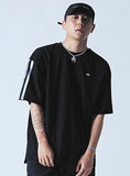 STIGMA(スティグマ)  STIGMA x ELLESSE LOGO OVERSIZED T-SHIRTS BLACK