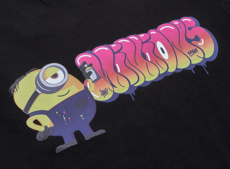 STIGMA(スティグマ)  STIGMA X MINIONS T-SHIRTS BLACK