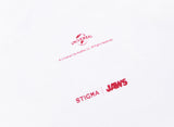 STIGMA(スティグマ)  JAWS T-SHIRTS WHITE