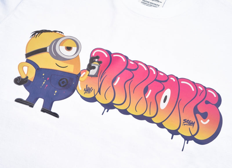 STIGMA(スティグマ)  STIGMA X MINIONS T-SHIRTS WHITE