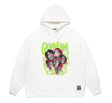 STIGMA(スティグマ)  STIGMA X QUAN FAM OVERSIZED HEAVY SWEAT HOODIE WHITE