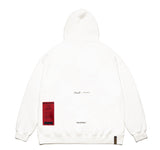 STIGMA(スティグマ)  STIGMA X QUAN FAM OVERSIZED HEAVY SWEAT HOODIE WHITE