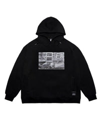 STIGMA(スティグマ)  STIGMA X IM JI-BIN OVERSIZED HEAVY SWEAT HOODIE BLACK