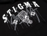 STIGMA(スティグマ)  STIGMA X CANTWO OVERSIZED HEAVY SWEAT HOODIE BLACK