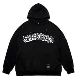 STIGMA(スティグマ)  STIGMA X CASPER OVERSIZED HEAVY SWEAT HOODIE BLACK