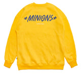 STIGMA(スティグマ)  STIGMA X MINIONS OVERSIZED HEAVY SWEAT CREWNECK YELLOW