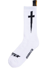 STIGMA(スティグマ)  SPIRIT SKATE SOCKS WHITE