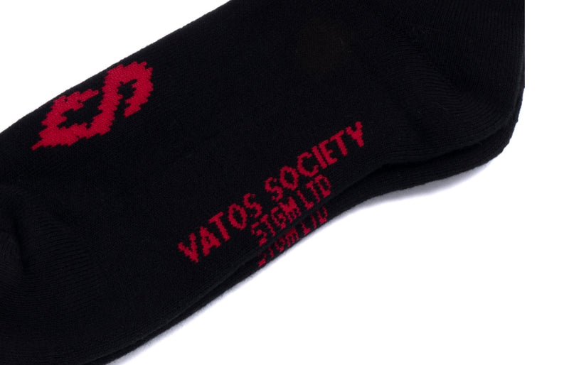 STIGMA(スティグマ)  BURN SKATE SOCKS BLACK