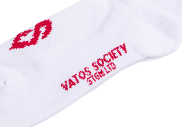 STIGMA(スティグマ)  BURN SKATE SOCKS WHITE