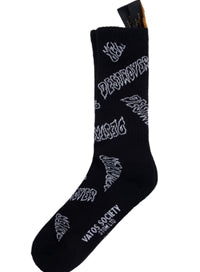 STIGMA(スティグマ)  DESTROYER SKATE SOCKS BLACK