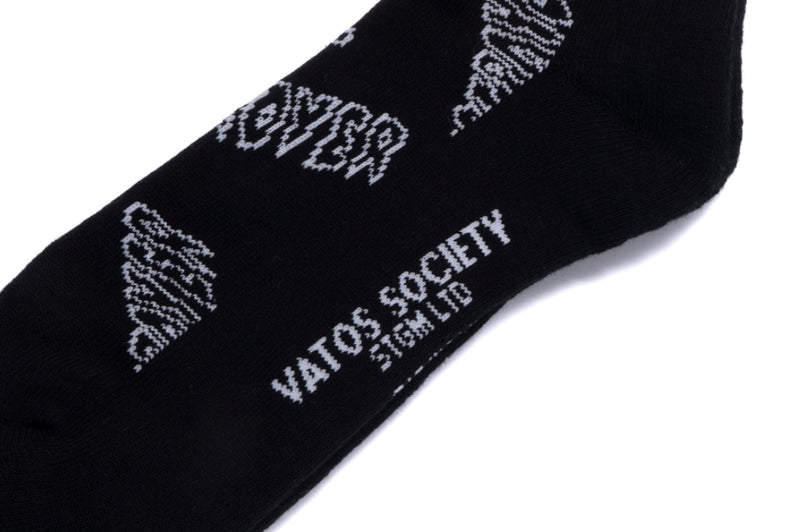 STIGMA(スティグマ)  DESTROYER SKATE SOCKS BLACK