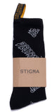 STIGMA(スティグマ)  DESTROYER SKATE SOCKS BLACK