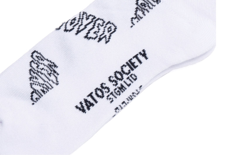 STIGMA(スティグマ)  DESTROYER SKATE SOCKS WHITE