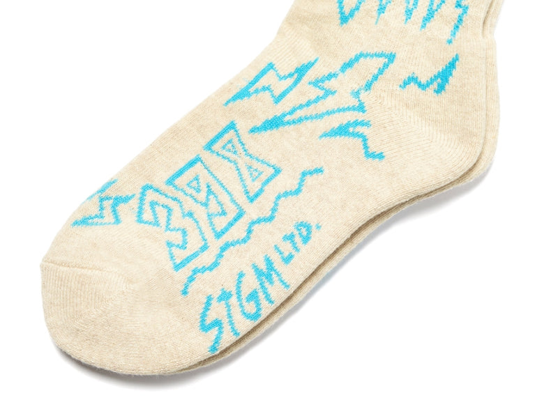 STIGMA(スティグマ)  LIGHTNING SKATE SOCKS OATMEAL