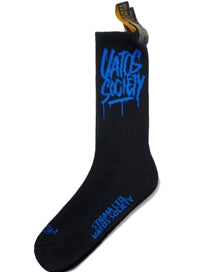 STIGMA(スティグマ)  TRICKLE SKATE SOCKS BLACK