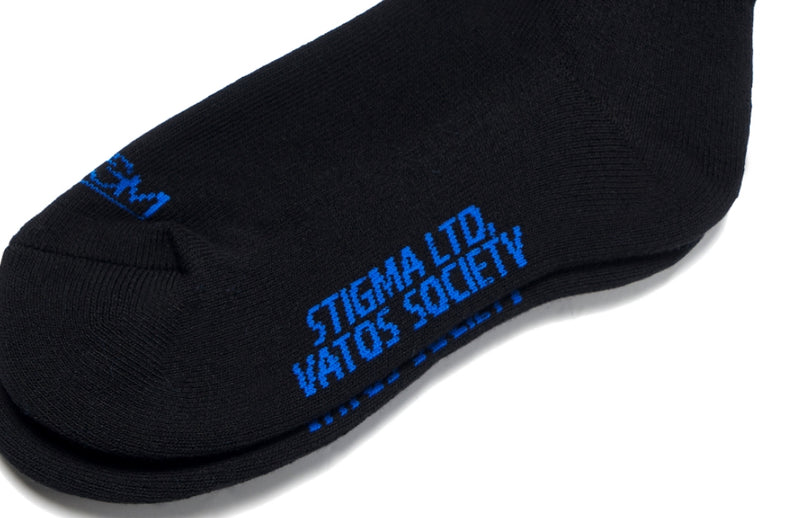 STIGMA(スティグマ)  TRICKLE SKATE SOCKS BLACK