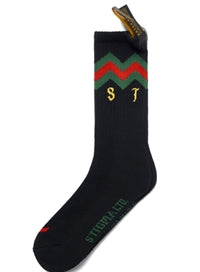 STIGMA(スティグマ)  TROPHY SKATE SOCKS BLACK