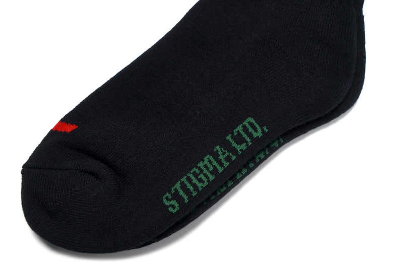 STIGMA(スティグマ)  TROPHY SKATE SOCKS BLACK