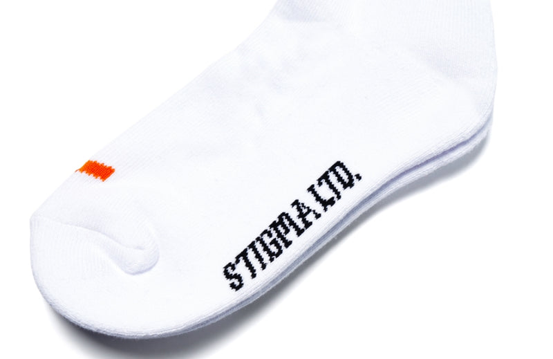STIGMA(スティグマ)  TROPHY SKATE SOCKS WHITE