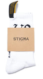 STIGMA(スティグマ)  VS SKATE SOCKS WHITE