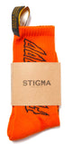 STIGMA(スティグマ)  SCREW SKATE SOCKS ORANGE