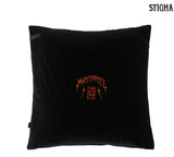 STIGMA(スティグマ)  MASTERPIECE VELVET THROW PILLOW BLACK