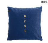 STIGMA(スティグマ)  BLACK PANTHER VELVET THROW PILLOW BLUE