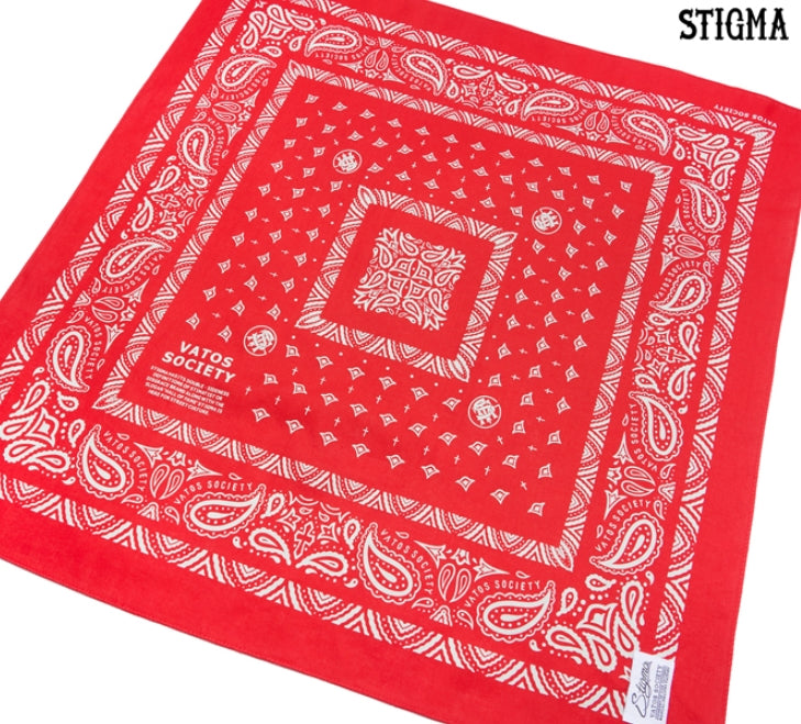 STIGMA(スティグマ)  VATOS BANDANA RED