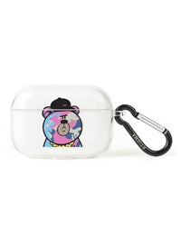 STIGMA(スティグマ)  AirPods Pro CASE CAMOUFLAGE BEAR PINK CLEAR