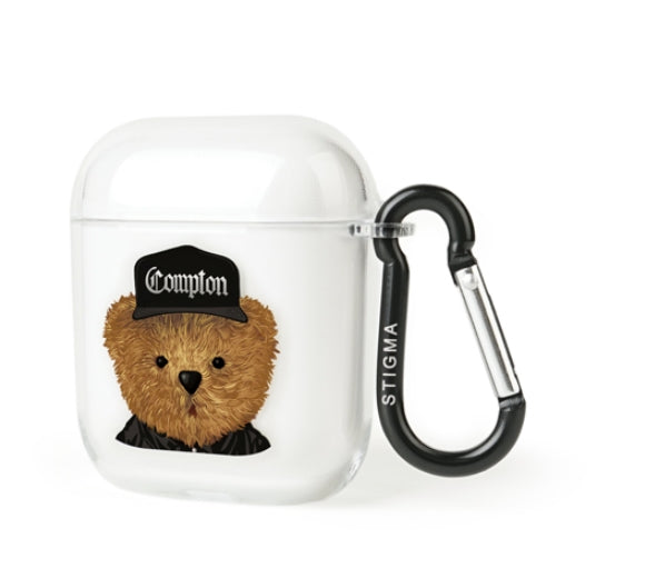 STIGMA(スティグマ)  AirPods CASE COMPTON BEAR CLEAR