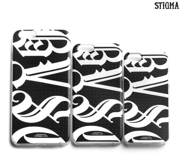 STIGMA(スティグマ)  PHONE CASE BVSC BLACK iPHONE6/6+/5S
