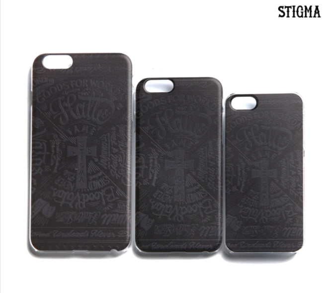 STIGMA(スティグマ)  PHONE CASE CROSS BLACK iPHONE6/6+/5S