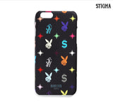 STIGMA(スティグマ)  PHONE CASE PATTERN BLACK iPHONE6/6+/5S