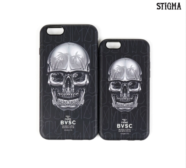 STIGMA(スティグマ)  PHONE CASE SKULL BLACK iPHONE6/6+