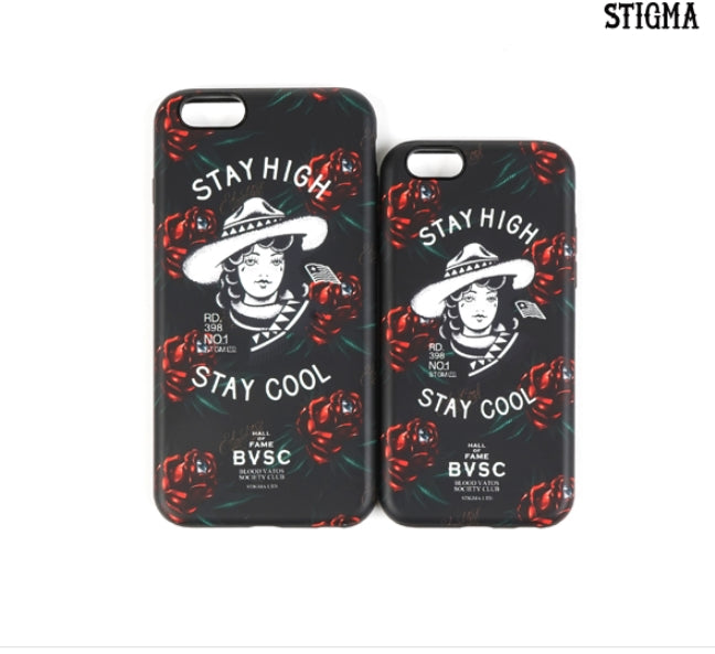 STIGMA(スティグマ)  PHONE CASE WESTERN BLACK iPHONE6/6+