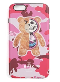 STIGMA(スティグマ) PHONE CASE TEDD PINK iPHONE 6s/6s+/7/7+/8/8+