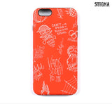 STIGMA(スティグマ) PHONE CASE TATTOO RED iPHONE6S/6S+