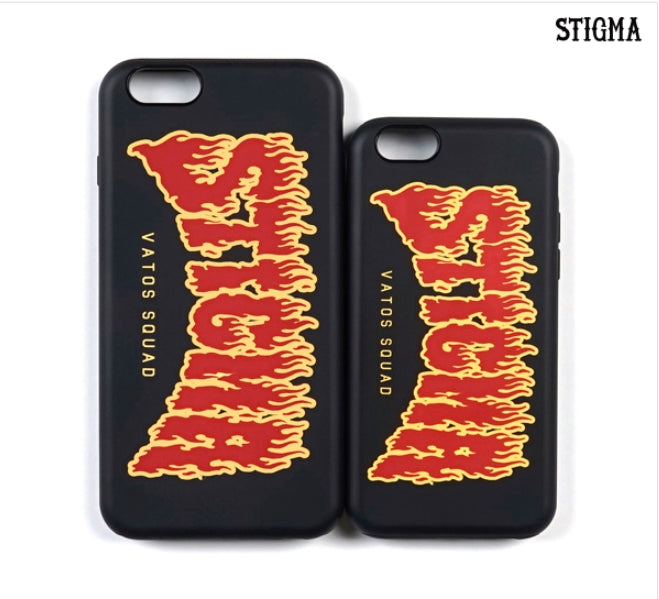 STIGMA(スティグマ) PHONE CASE FIRE BLACK iPHONE6S/6S+