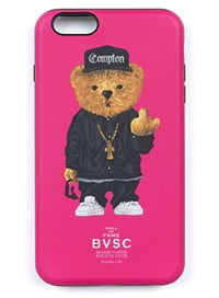 STIGMA(スティグマ) PHONE CASE COMPTON BEAR PINK iPHONE6S/6S+/7/7+/8/8+/X