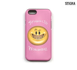 STIGMA(スティグマ) PHONE CASE SMILE PINK iPHONE 6S/6S+