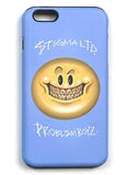 STIGMA(スティグマ) PHONE CASE SMILE BLUE iPHONE 6S/6S+