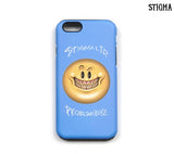 STIGMA(スティグマ) PHONE CASE SMILE BLUE iPHONE 6S/6S+