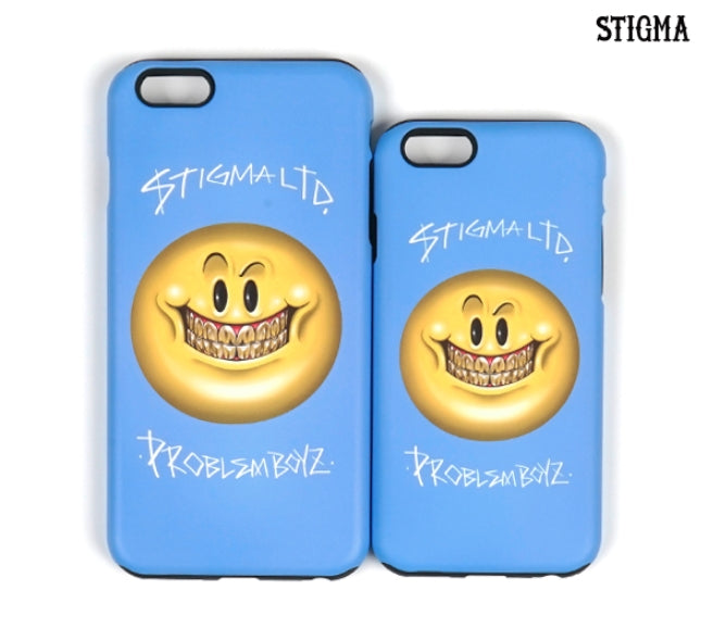 STIGMA(スティグマ) PHONE CASE SMILE BLUE iPHONE 6S/6S+