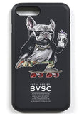 STIGMA(スティグマ)  PHONE CASE BULL DOG BLACK iPHONE 7/7+/8/8+