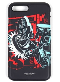 STIGMA(スティグマ)  PHONE CASE CARTOON BLACK iPHONE 7/7+/8/8+