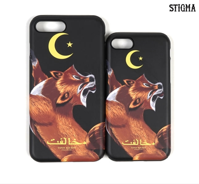 STIGMA(スティグマ)  PHONE CASE FOX BLACK iPHONE 7/7+/8/8+