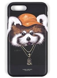 STIGMA(スティグマ)  PHONE CASE RED PANDA BLACK iPHONE 7/7+/8/8+