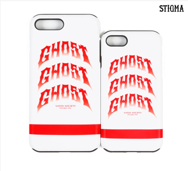 STIGMA(スティグマ)  PHONE CASE GHOST WHITE iPHONE 7/7+/8/8+