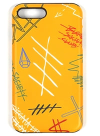 STIGMA(スティグマ)  PHONE CASE GRAFF YELLOW iPHONE 7/7+/8/8+